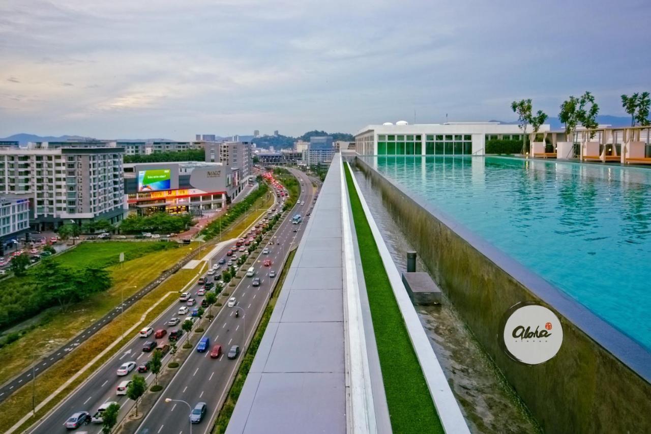 Stunning Sunset@Rooftop 2Br Suite Opposite Imago Mall B3-09B Kota Kinabalu Kültér fotó